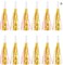 Glitter Metallic Fringed Noise Maker Musical Blowouts Whistle Fringed Party Blower for Kids Birthday Baby Shower 24 Pieces New Year's Eve Party Favors